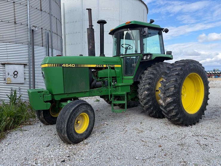 1979-john-deere-4640-tractor,-8,390-hours,-big-1000pto,-quad-range,-3-remotes,-18.4x42-duals,-side-stair-step,-full-front-weights,-quick-hitch,-s/n--4640h010567r-image-2