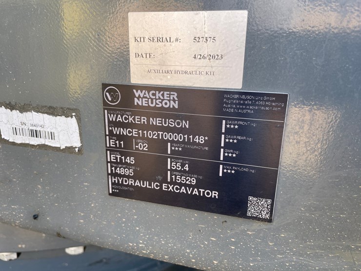 #1960-•-wacker-neuson-et145-excavator---139-hours!-image-33
