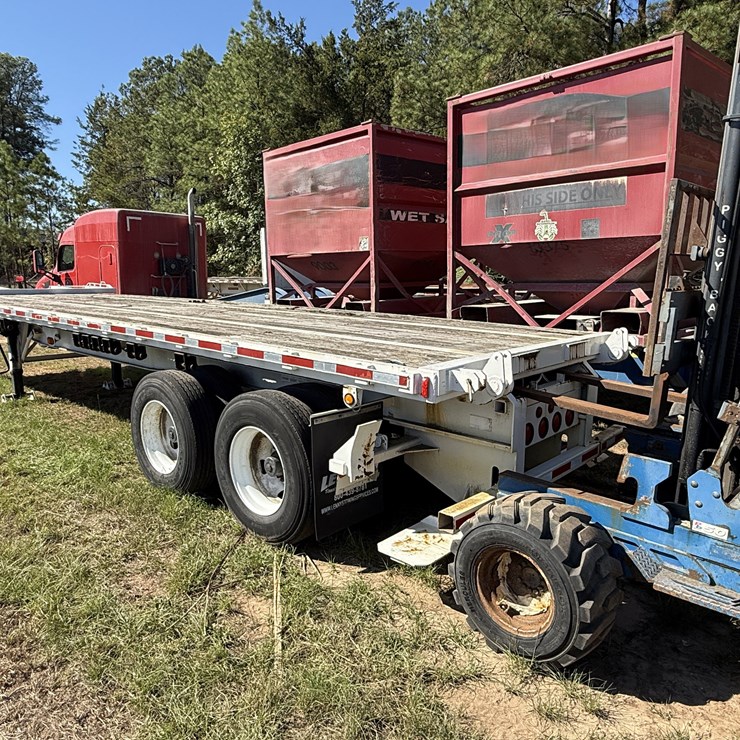 2001 WABASH 37 FT X 102 IN T/A FLATBED PIGGYBACK TRAILER