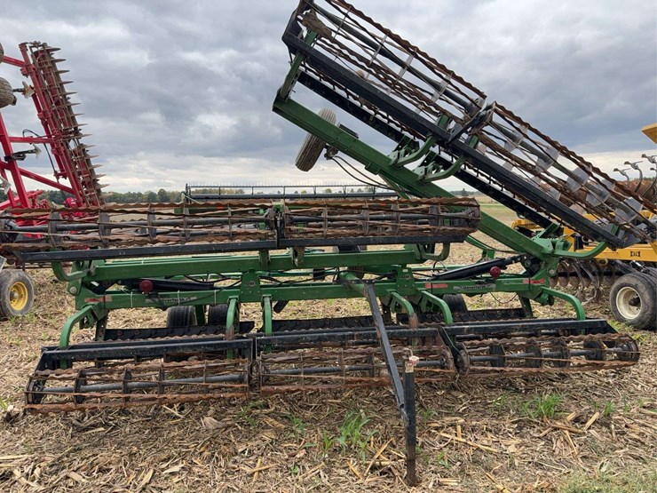unverferth-1225-pull-type-double-rolling-basket,-35t,-with-harrow-image-5