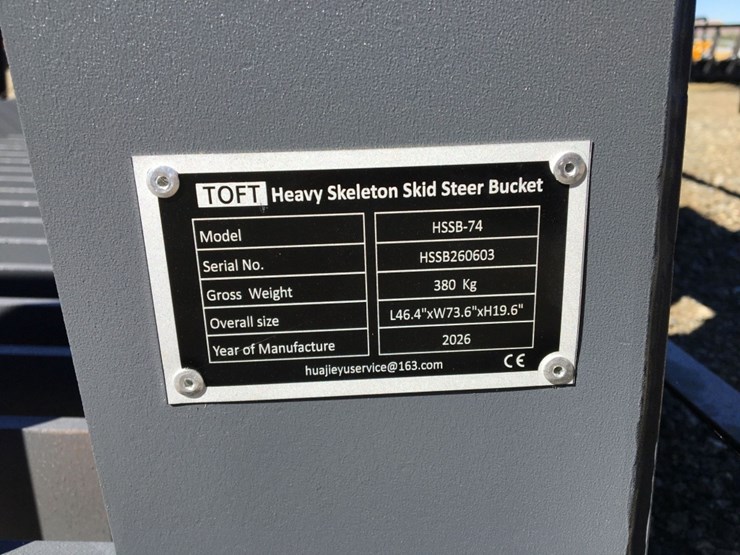 unused-tofthssb74-74in-heavy-duty-grid-bucket,-image-4