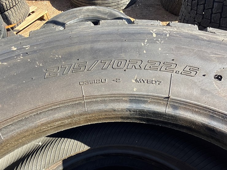 #6962-•-(4)-yokohama-super-steel-my507-commercial-truck-tires-image-5