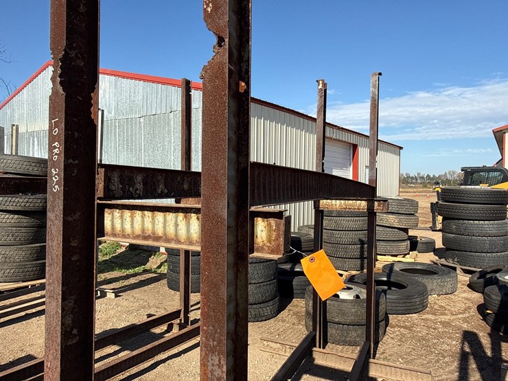 #6955-•-(2)-shop-made-steel-tire-racks-image-4