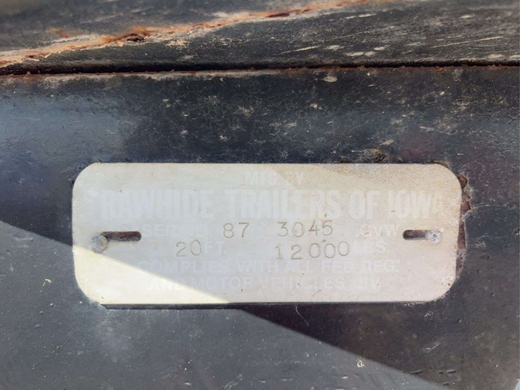 rawhide-livestock-trailer-20ft,-1-cut-gate,-st235/80r16-tires,-gvw:-12,000lbs-image-19