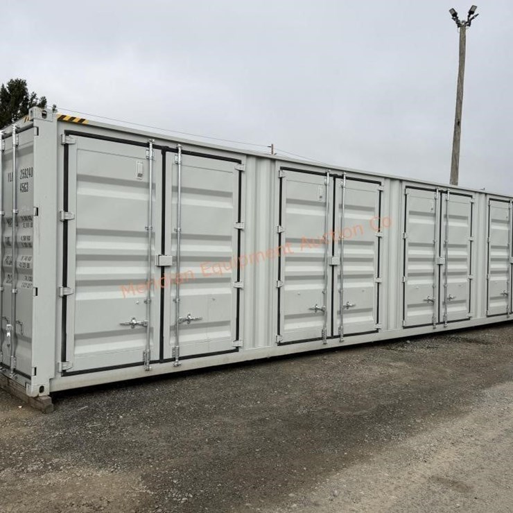 40' High Cube 4 Side Door Container- 1 Trip
