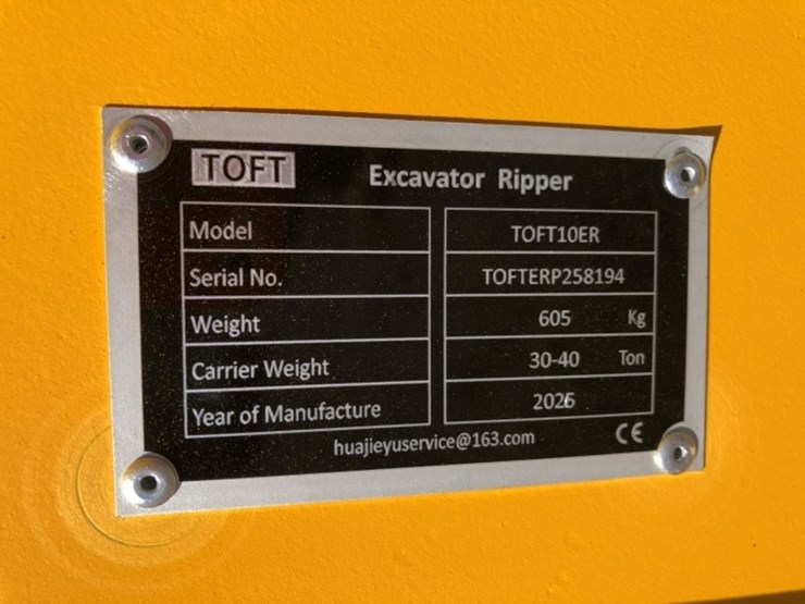 unused-toft10er-excavator-ripper-attachment,-image-3