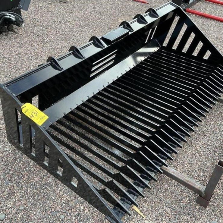 2026 GIYI 66IN ROCK BUCKET FOR SKID STEER