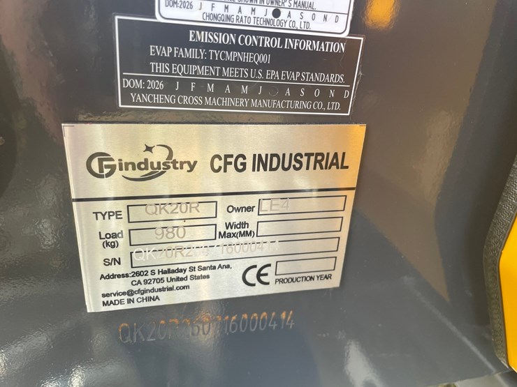 #3228-•-2026-cfg-qk20r-mini-excavator-image-22