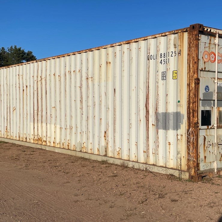 #3774 • 40' High Cube Storage Container