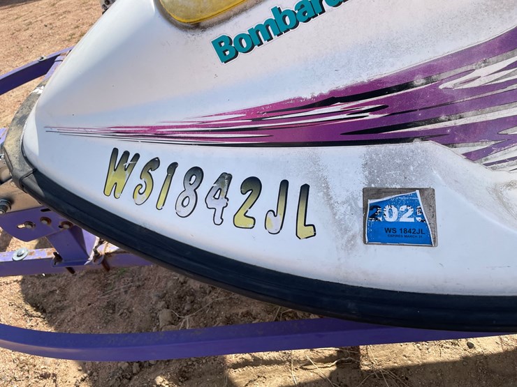 #1027-•-(2)-jet-skis-(with-registration-cards)-with-trailer-image-14