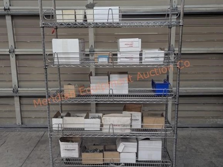 wire-rolling-rack-w/-assorted-electrical-parts-image-6