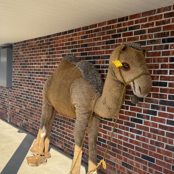 Large 2 Humped Stuffed Camel