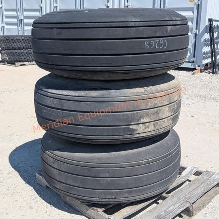 3-46x16 BF Goodrich Implement Tires w/ 10 Lug Rims