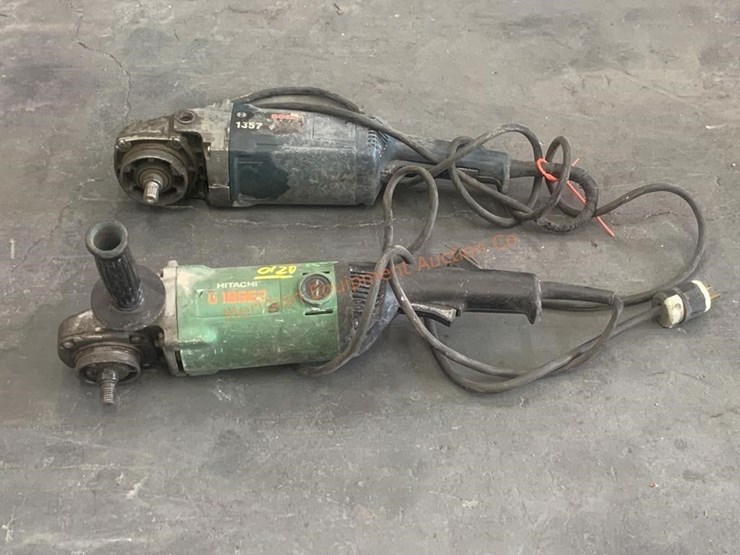 2--7"-hitachi-&-bosch-angle-grinders-image-5