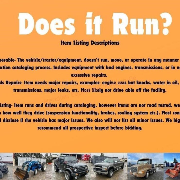 Does it Run?