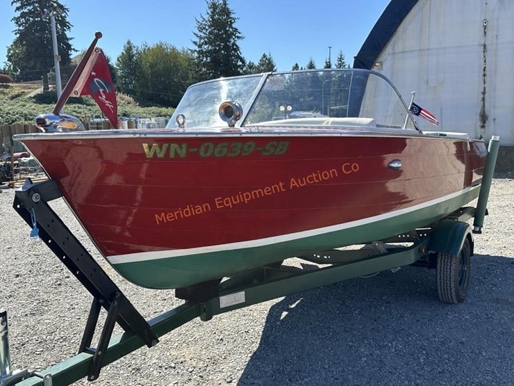 1960-17'-chris-craft-boat-w/-boat-trailer-image-3