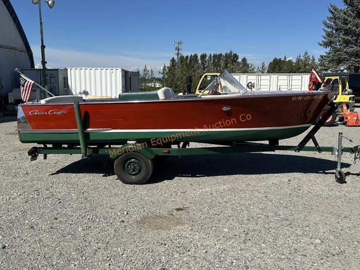 1960-17'-chris-craft-boat-w/-boat-trailer-image-9