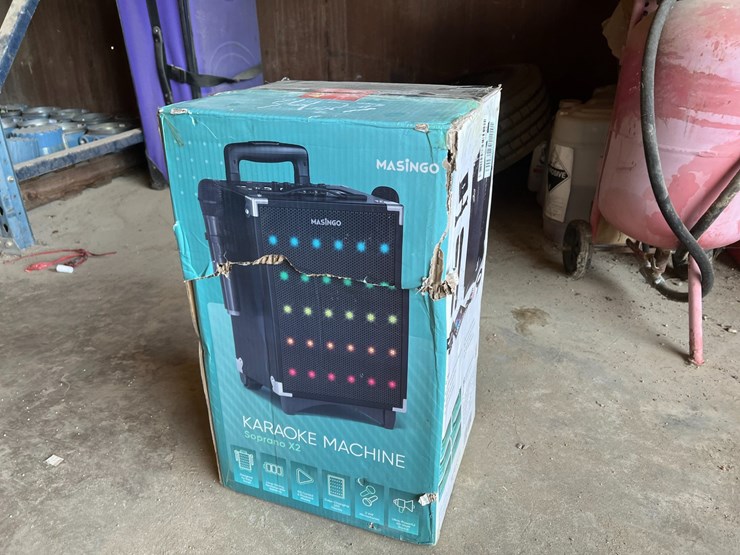 #3423-•-masingo-karaoke-machine-soprano-x2-image-1