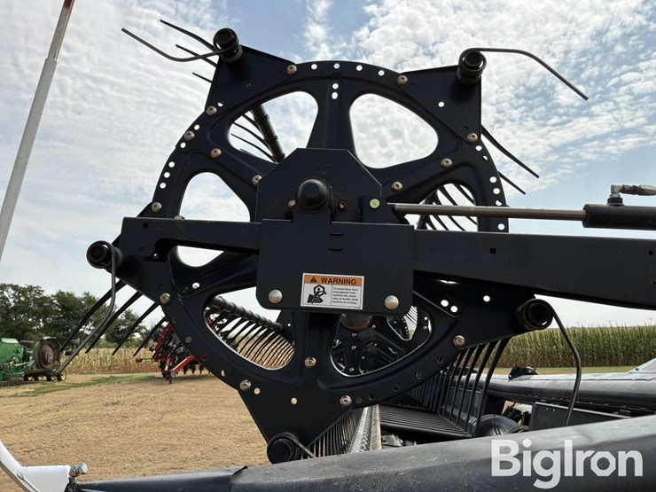 2010-macdon-d50-draper-head-w/header-transport-&-milo-fingers-image-12