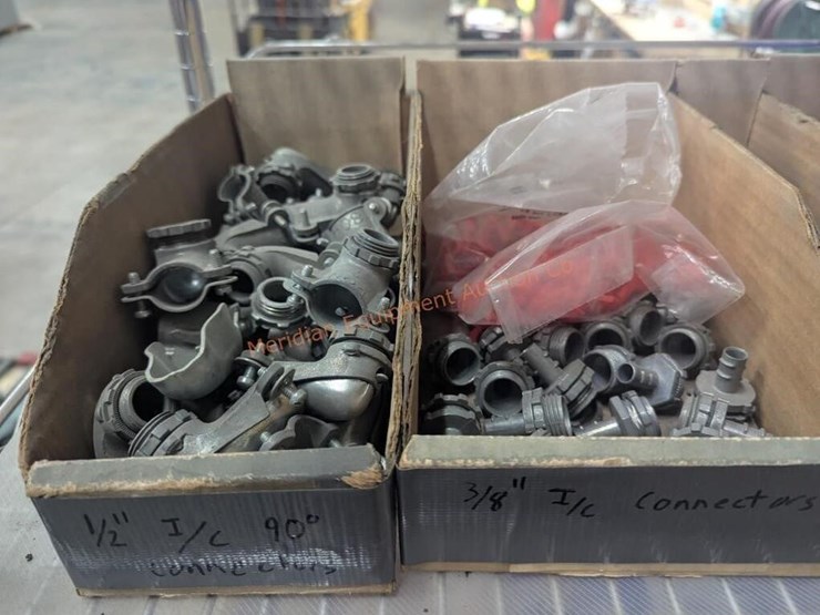 wire-rack-w/-asst-electrical-fittings-&-misc-parts-image-9