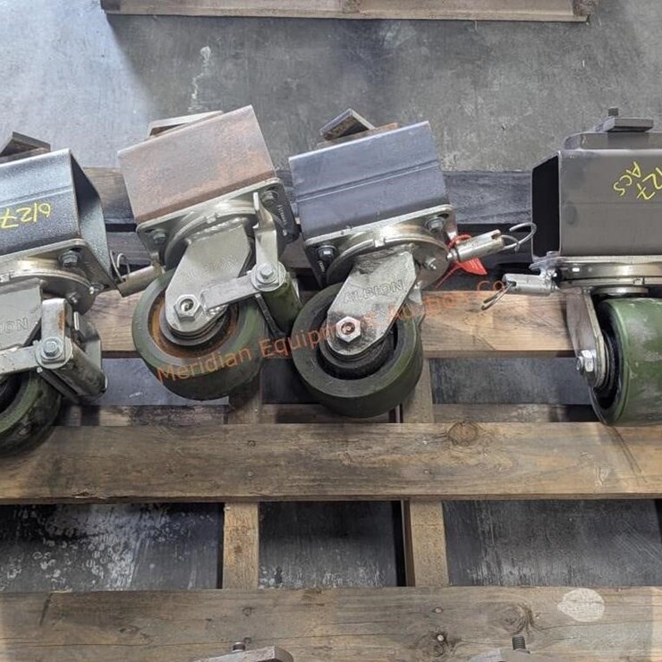 6" HD Albion Caster Wheels w/ SB Container Locks