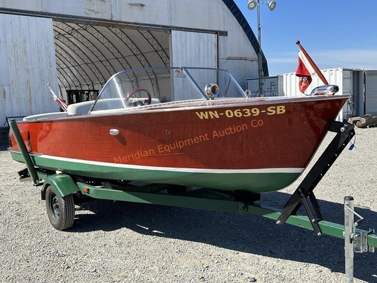 1960-17'-chris-craft-boat-w/-boat-trailer-image-11