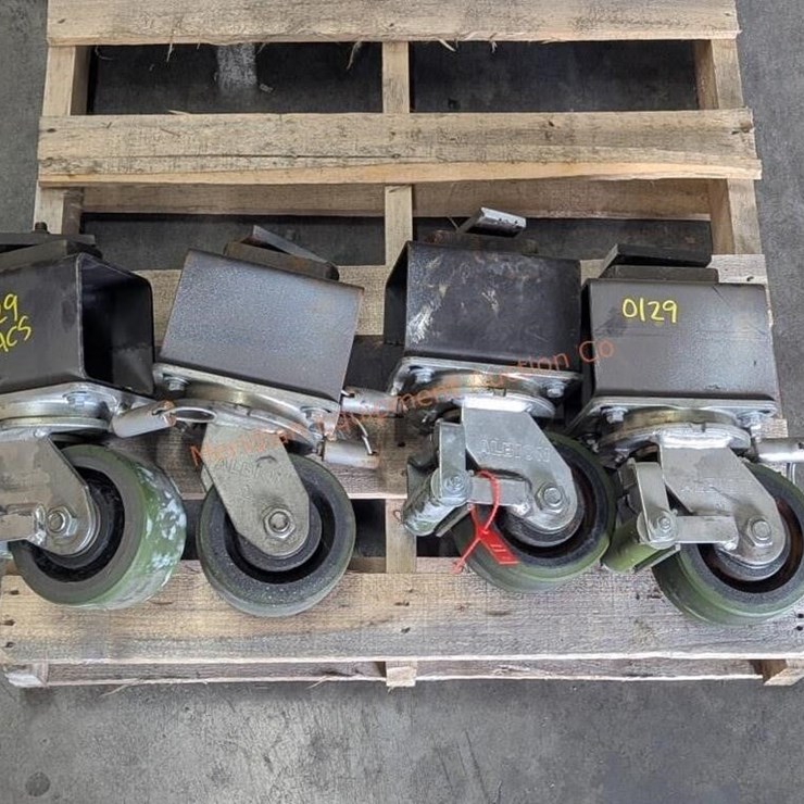 6" HD Albion Caster Wheels w/ SB Container Locks