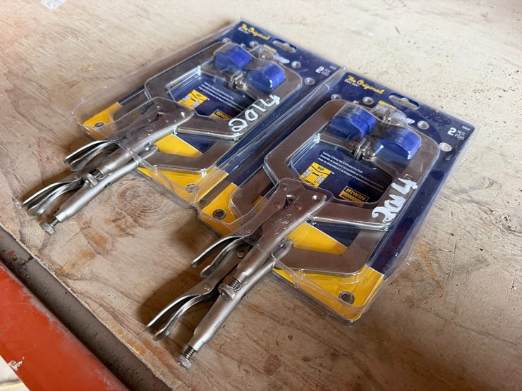 #2014-•-(2)-2-pcs-irwin-vise-grip-9"-image-1