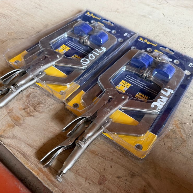 #2014 • (2) 2 PCS Irwin Vise-Grip 9"