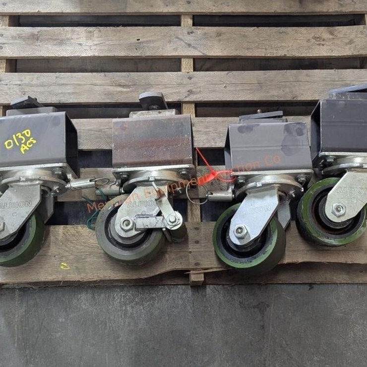 6" HD Albion Caster Wheels w/ SB Container Locks