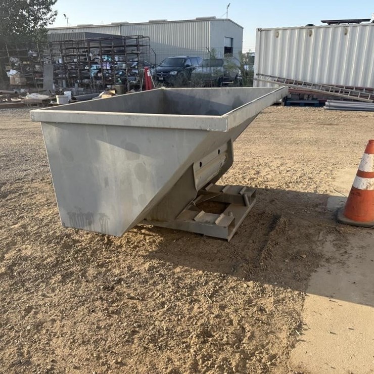 Forklift Dumpster Hopper Bin