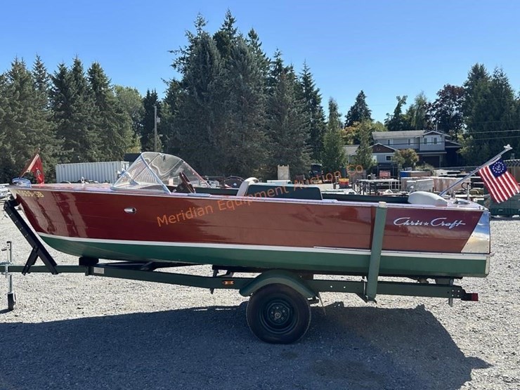 1960-17'-chris-craft-boat-w/-boat-trailer-image-4