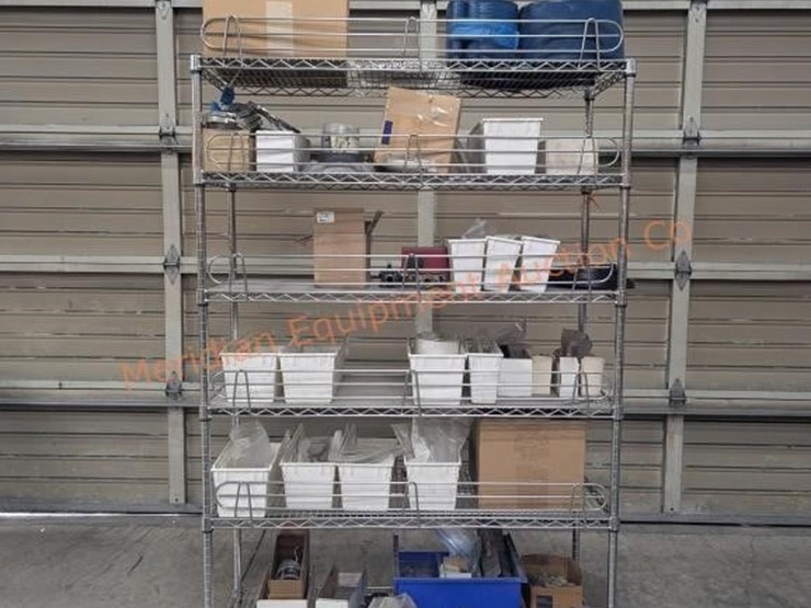 wire-rolling-rack-w/-assorted-shop-supplies-image-5