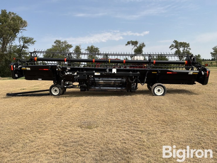 2010-macdon-d50-draper-head-w/header-transport-&-milo-fingers-image-6
