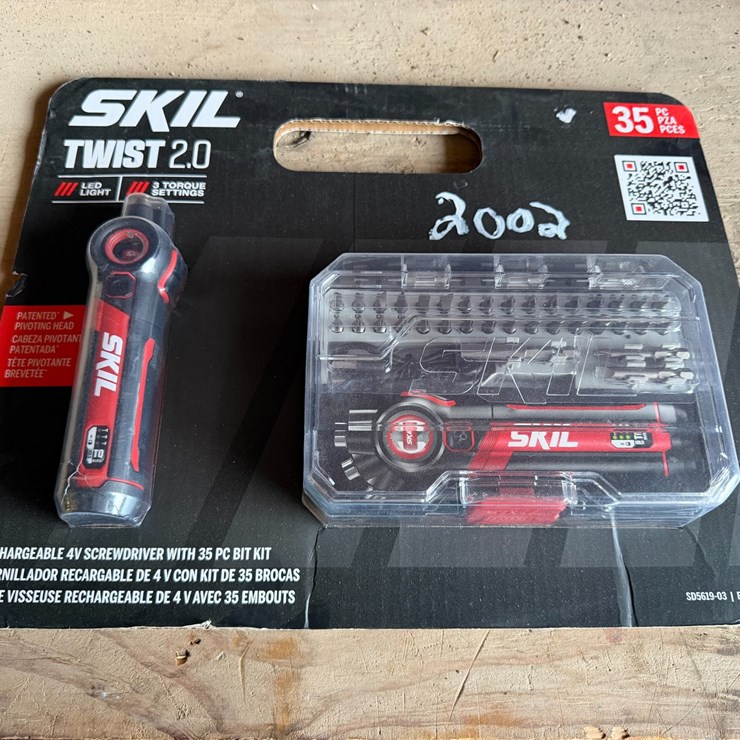 #2002 • Skil Twist 2.0 Rechargeable ScrewDriver