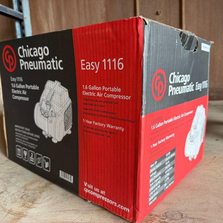 #2015 • Chicago Pneumatic 1.6 Gallon Portable Air Compressor