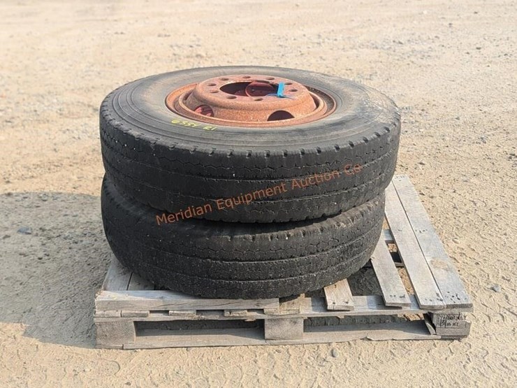 2--10.00-x-20-michelin-tires-w/-rims-image-7