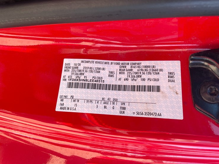 #1531-•-2020-ford-f-550-xl-mini-dump-truck-(has-wi-truck)-image-33