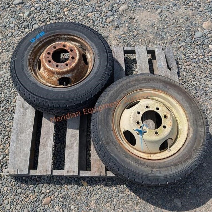 2- 8.50 x 16.5 Tires w/ Rims