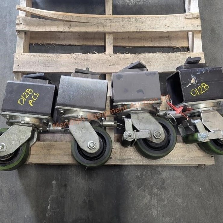 6" HD Albion Caster Wheels w/ SB Container Locks