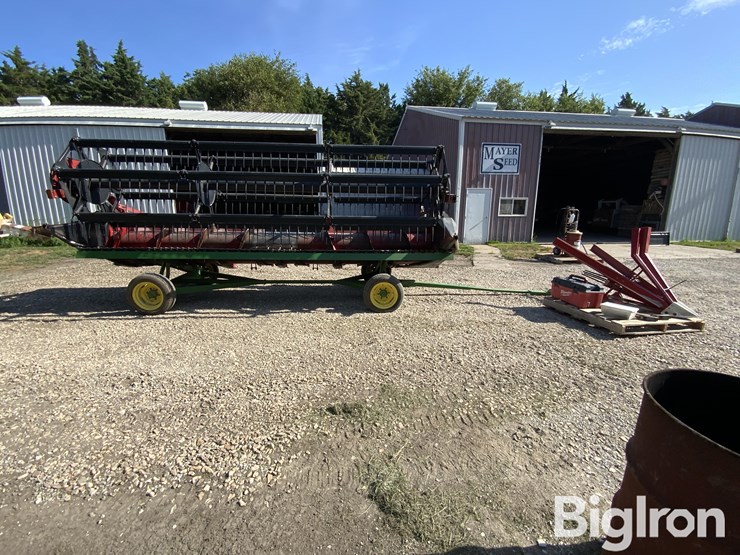 1990-case-ih-1020-16.5'-flex-platform-w/trailer-image-2
