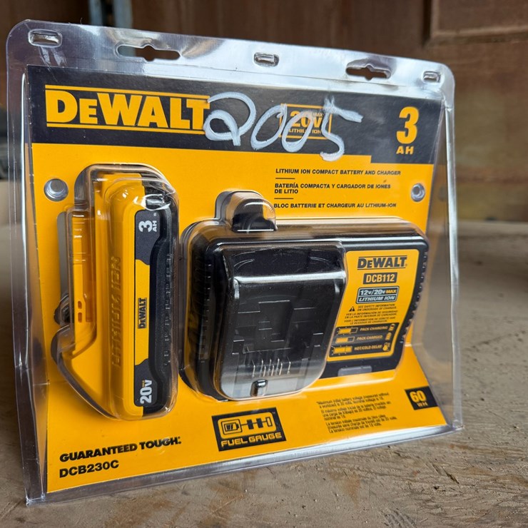 #2005 • Dewalt Lithium Ion Compact Battery and Charger
