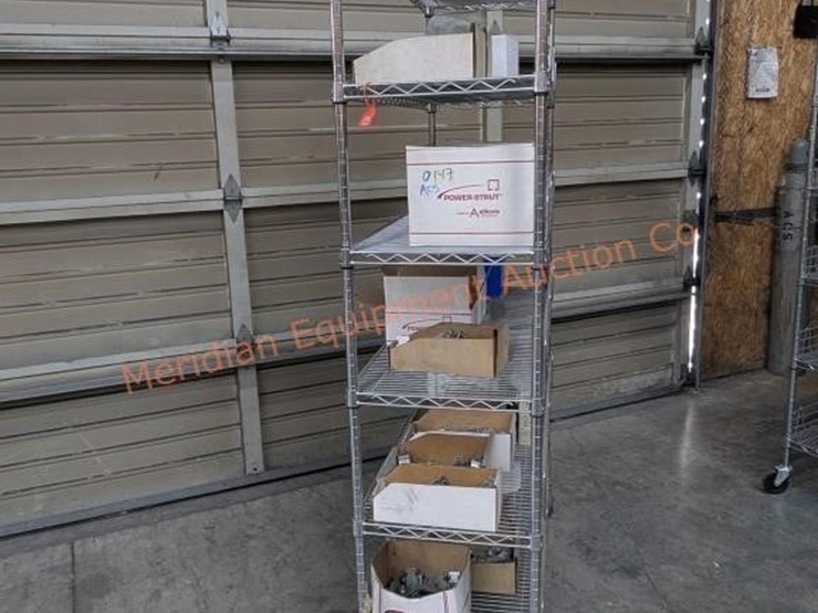 wire-rolling-rack-w/-assorted-electrical-parts-image-8