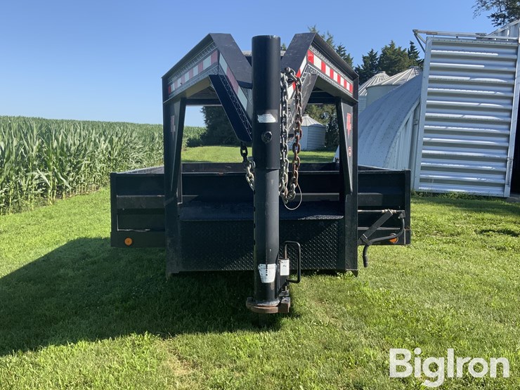 2007-pj-d8142-96"-x-14'-t/a-gooseneck-deckover-dump-trailer-image-2