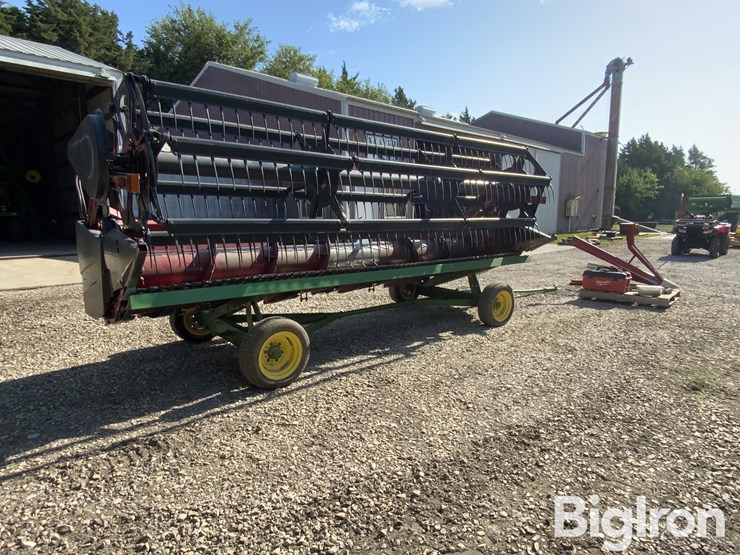 1990-case-ih-1020-16.5'-flex-platform-w/trailer-image-3