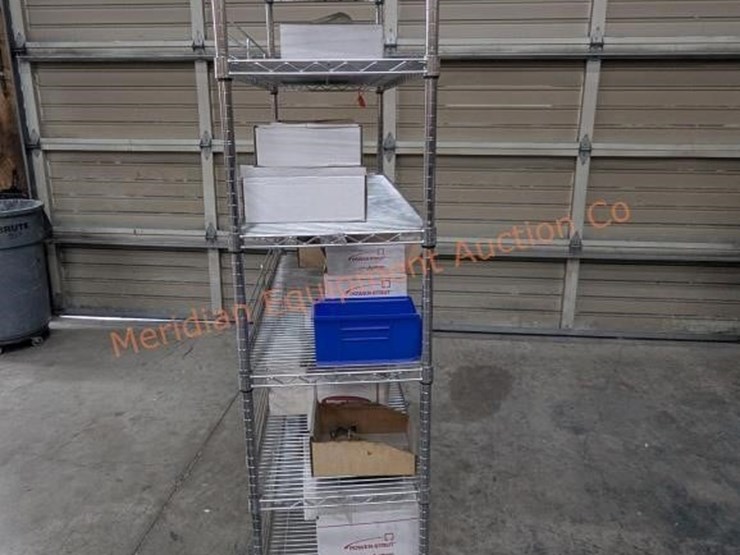 wire-rolling-rack-w/-assorted-electrical-parts-image-4