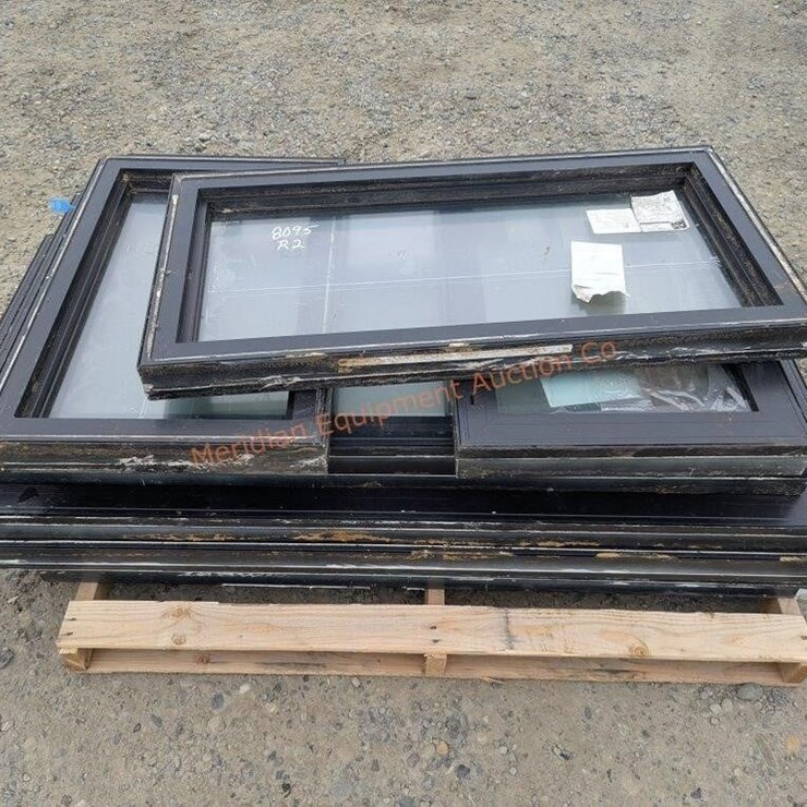 ~8- Double Pane House Windows - Assorted Sizes