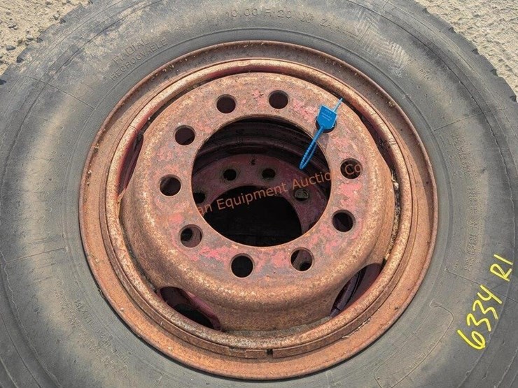 2--10.00-x-20-michelin-tires-w/-rims-image-8