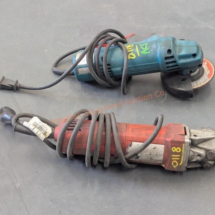 Milwaukee & Makita 4" Angle Grinder