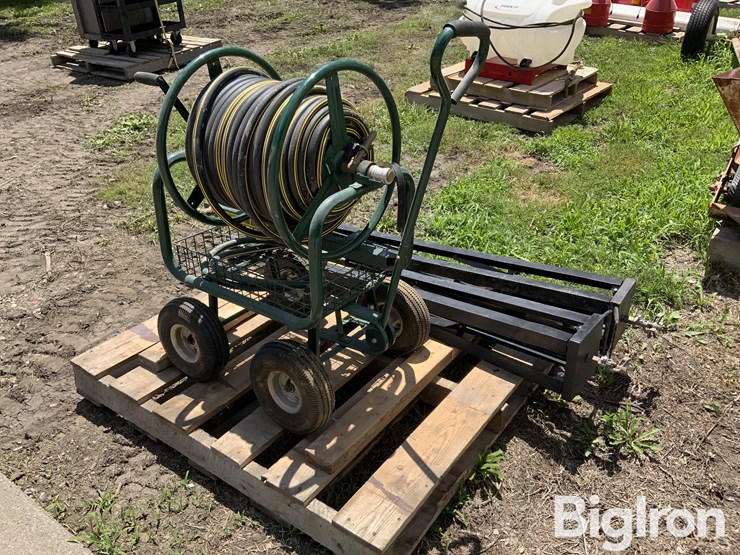 portable-hose-reel-w/sprinkler-stands-image-7